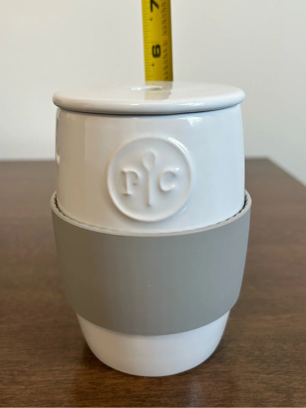 NEW PAMPERED CHEF MICROWAVE CERAMIC EGG OATMEAL COOKER #1529